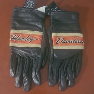 Victory Lane. Touch Screen .Gel Pads .Harley-Davidson Riding Gloves